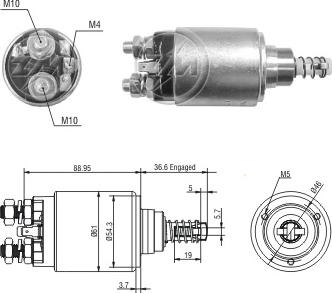 ERA ZM8640 - Solenoid açarı, başlanğıc furqanavto.az