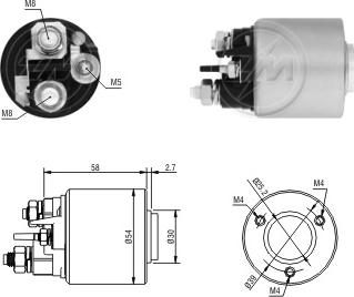 ERA ZM3494 - Solenoid açarı, başlanğıc furqanavto.az