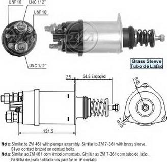 ERA ZM361 - Solenoid açarı, başlanğıc furqanavto.az