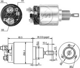 ERA ZM3674 - Solenoid açarı, başlanğıc furqanavto.az