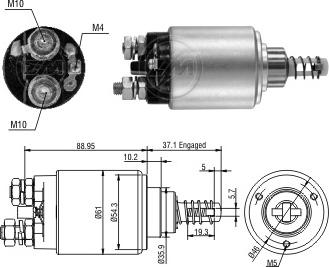 ERA ZM2639 - Solenoid açarı, başlanğıc furqanavto.az