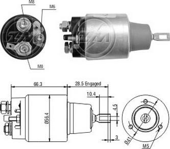 ERA ZM2775 - Solenoid açarı, başlanğıc furqanavto.az