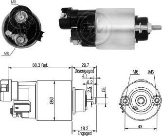 ERA ZM7705 - Solenoid açarı, başlanğıc furqanavto.az