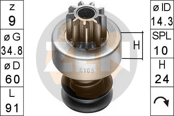 ERA ZN0105 - Pinion, başlanğıc furqanavto.az