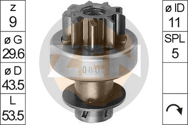 ERA ZN0809 - Pinion, başlanğıc furqanavto.az