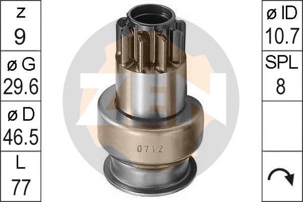 ERA ZN0712 - Pinion, başlanğıc furqanavto.az