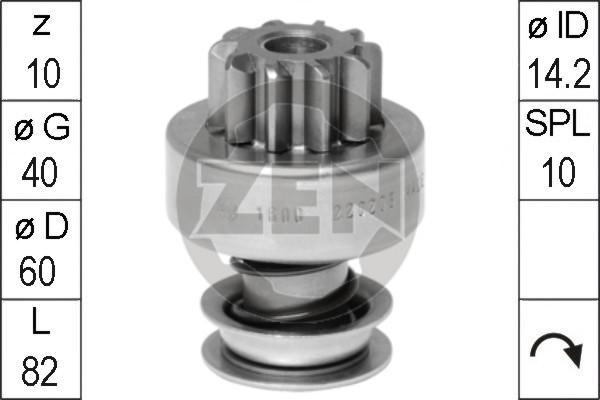 ERA ZN1600 - Pinion, başlanğıc furqanavto.az