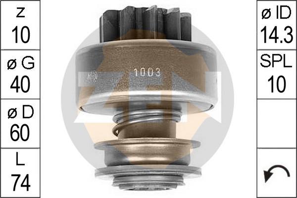 ERA ZN1003 - Pinion, başlanğıc furqanavto.az