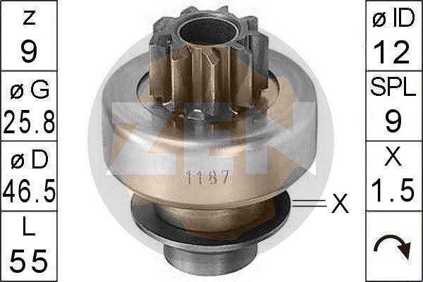 ERA ZN1187 - Pinion, başlanğıc furqanavto.az