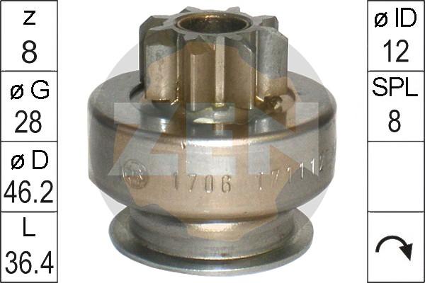 ERA ZN1706 - Pinion, başlanğıc furqanavto.az