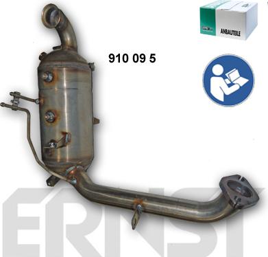ERNST 910095 - Tüs / Hissəcik filtri, egzoz sistemi furqanavto.az