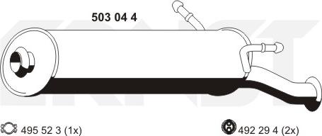 ERNST 503044 - Son səsboğucu furqanavto.az