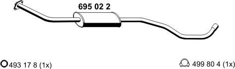 ERNST 695022 - Orta Səsboğucu furqanavto.az