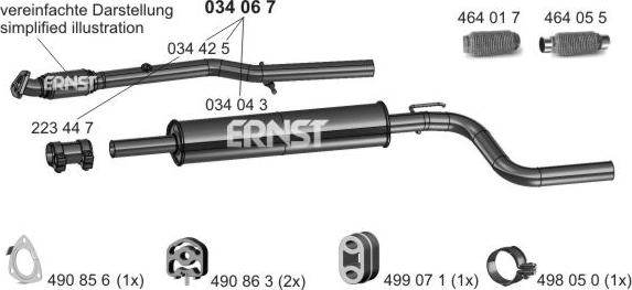 ERNST 034067 - Orta Səsboğucu furqanavto.az