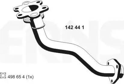 ERNST 142441 - Egzoz borusu furqanavto.az