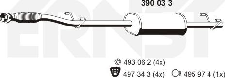 ERNST 390033 - Orta Səsboğucu furqanavto.az