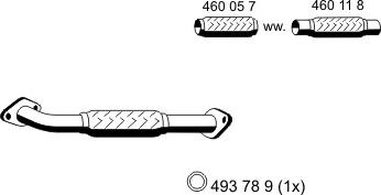 ERNST 344401 - Egzoz borusu furqanavto.az