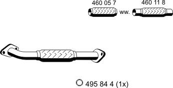 ERNST 344425 - Egzoz borusu furqanavto.az