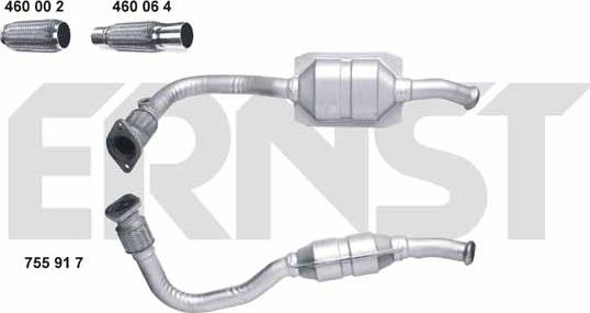 ERNST 755917 - Katalitik çevirici furqanavto.az