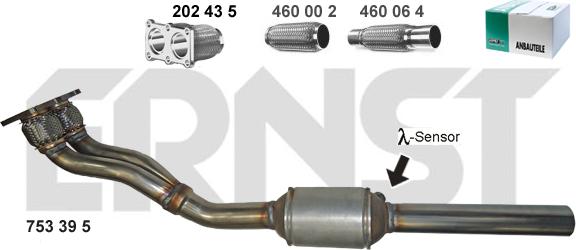 ERNST 753395 - Katalitik çevirici furqanavto.az