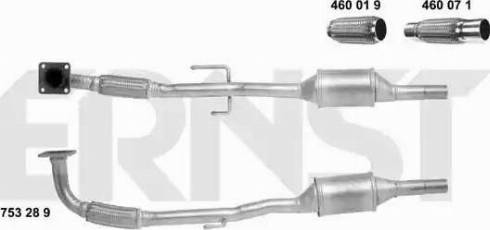 ERNST 753289 - Katalitik çevirici furqanavto.az