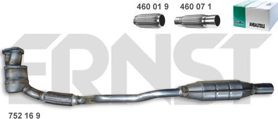 ERNST 752169 - Katalitik çevirici furqanavto.az