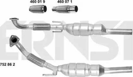 ERNST 752862 - Katalitik çevirici furqanavto.az