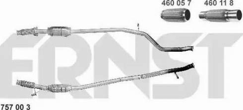 ERNST 757003 - Katalitik çevirici furqanavto.az