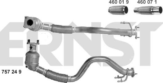 ERNST 757249 - Katalitik çevirici furqanavto.az