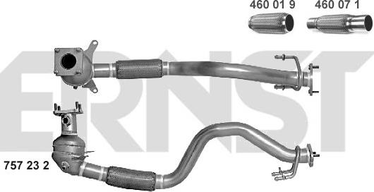 ERNST 757232 - Katalitik çevirici furqanavto.az
