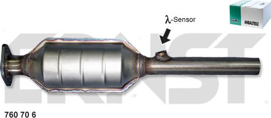 ERNST 760706 - Katalitik çevirici furqanavto.az