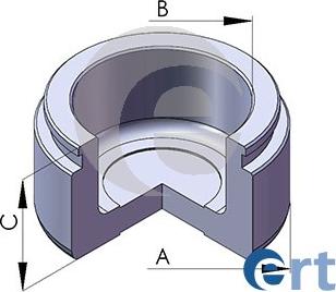 ERT 151151-C - Piston, əyləc kaliperi furqanavto.az