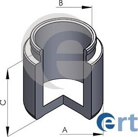 ERT 150454-C - Piston, əyləc kaliperi furqanavto.az