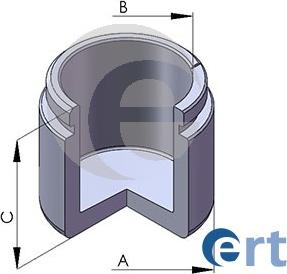 ERT 150897-C - Piston, əyləc kaliperi furqanavto.az