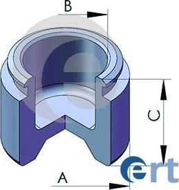 ERT 150223-C - Piston, əyləc kaliperi furqanavto.az