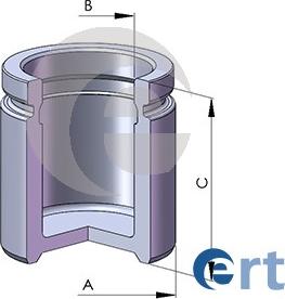 ERT 150279-C - Piston, əyləc kaliperi furqanavto.az