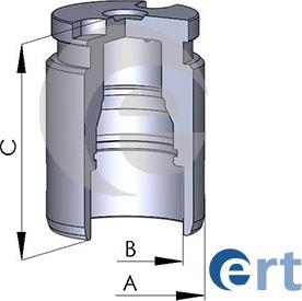 ERT 151163-C - Piston, əyləc kaliperi furqanavto.az