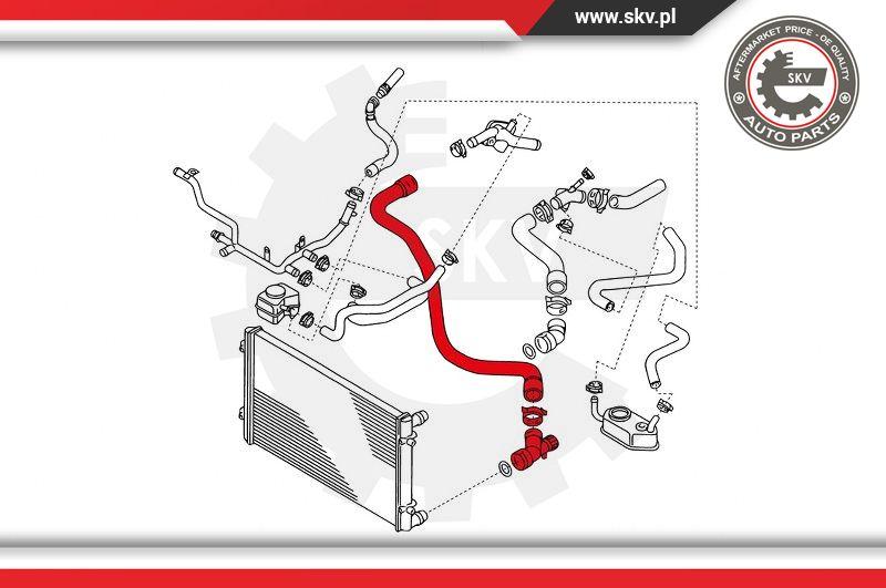 Esen SKV 24SKV344 - Radiator şlanqı furqanavto.az