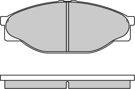 E.T.F. 12-0633 - Əyləc altlığı dəsti, əyləc diski furqanavto.az