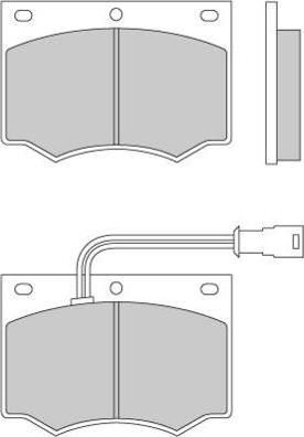 BENDIX 330894 - Əyləc altlığı dəsti, əyləc diski furqanavto.az