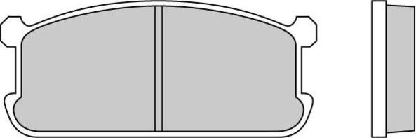 E.T.F. 12-0192 - Əyləc altlığı dəsti, əyləc diski furqanavto.az