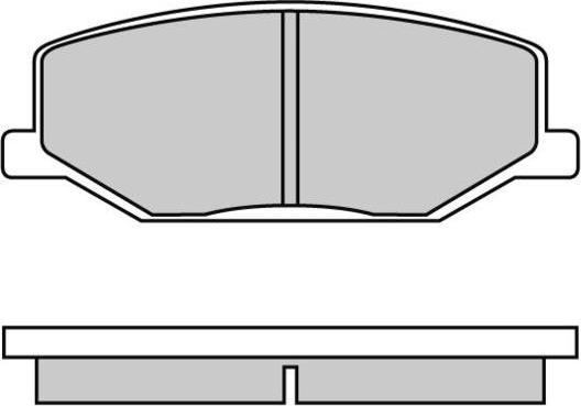 E.T.F. 12-0278 - Əyləc altlığı dəsti, əyləc diski furqanavto.az