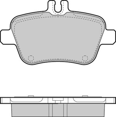 INTERBRAKE DP41851 - Əyləc altlığı dəsti, əyləc diski furqanavto.az