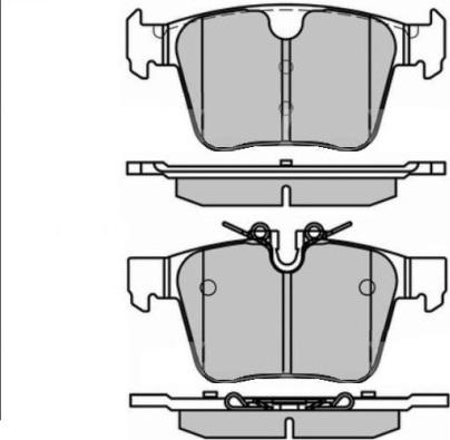 Land Rover LR160504 - Əyləc altlığı dəsti, əyləc diski furqanavto.az