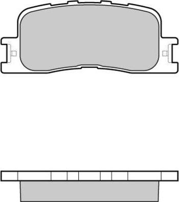 TRW Engine Component GDB3374 - Əyləc altlığı dəsti, əyləc diski furqanavto.az