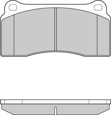 BOSCH 0 986 TB2 445 - Əyləc altlığı dəsti, əyləc diski furqanavto.az