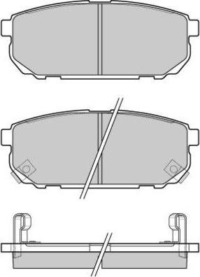 TRW Engine Component GDB3344 - Əyləc altlığı dəsti, əyləc diski furqanavto.az