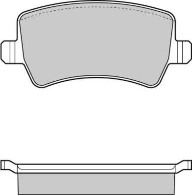 BOSCH BP1086 - Əyləc altlığı dəsti, əyləc diski furqanavto.az