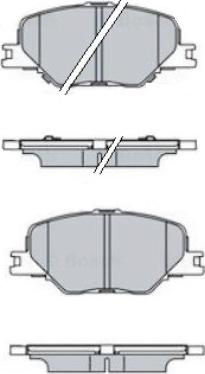 Japanparts PA0417MK - Əyləc altlığı dəsti, əyləc diski furqanavto.az