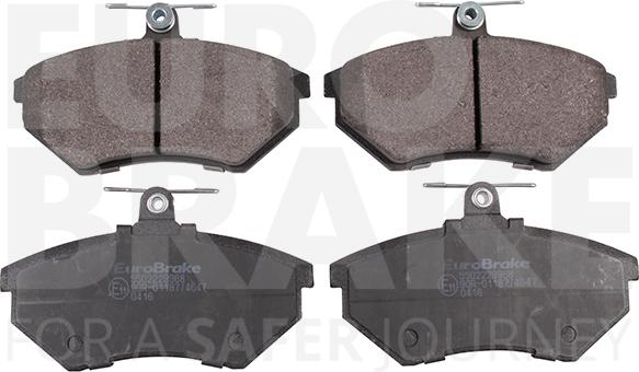 Eurobrake 5502229968 - Əyləc altlığı dəsti, əyləc diski furqanavto.az